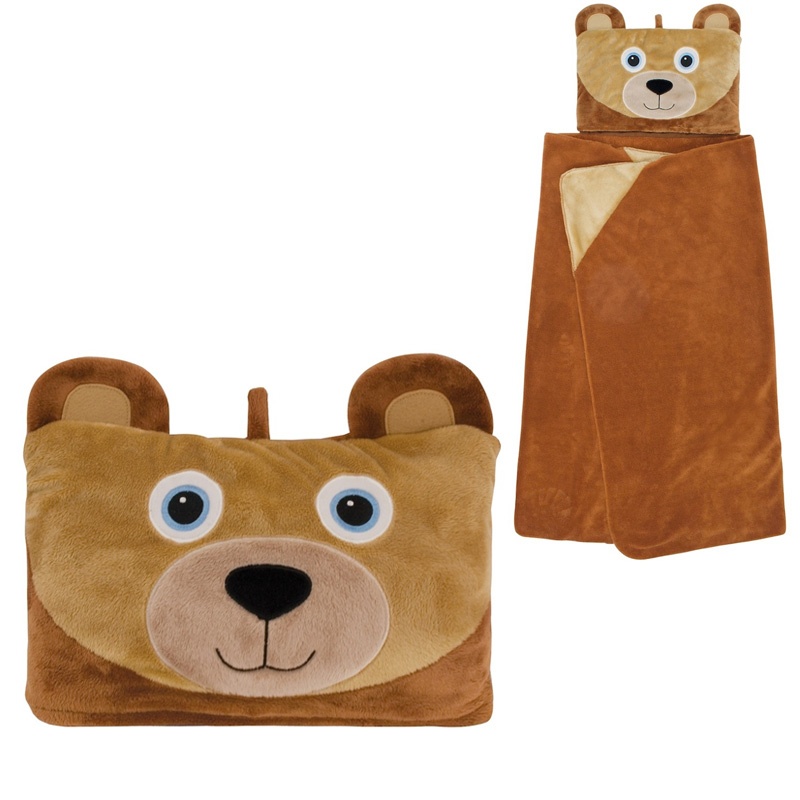 Компактный плед Hooded Мишка