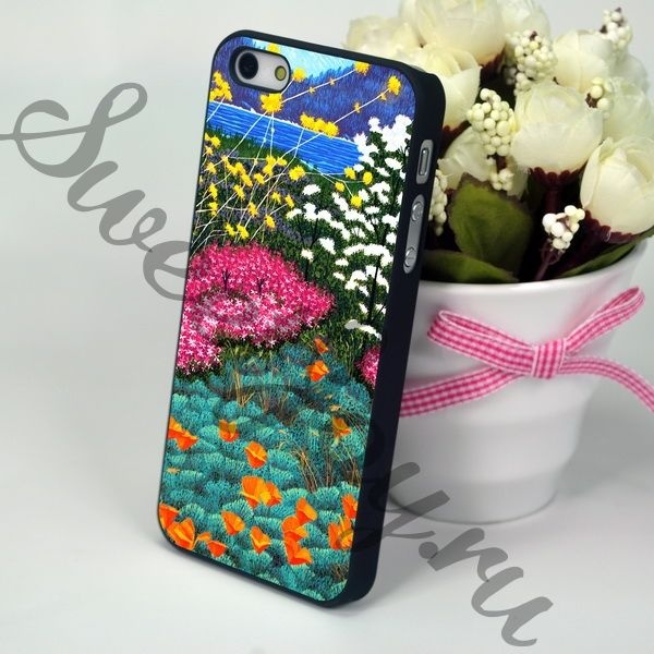 Чехол-накладка для iPhone 4, 4S Flowers Dream