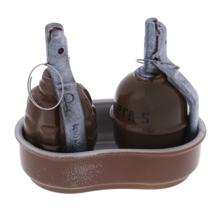 Набор для специй на подставке Grenade