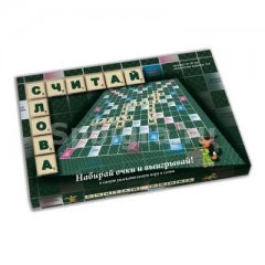 Настольная игра Scrabble (Считай слова )