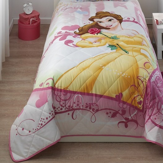 Покрывало стеганое детское Princess Belle Heart