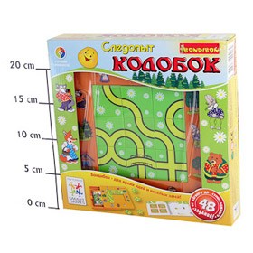 Логическая игра для детей bondibon Следопыт, колобок