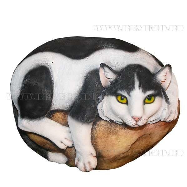 Декоративный камень Кошка на камне