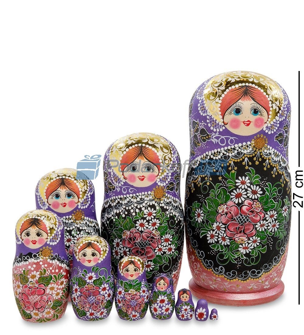 Матрешка на 10 мест Ксения - русская красавица