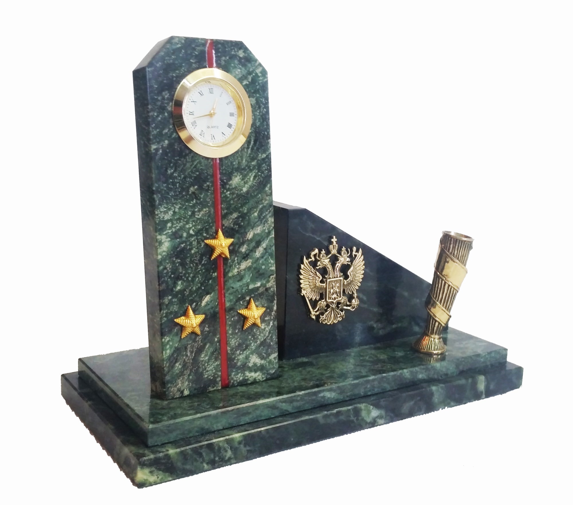 Настольная визитница "Погон"