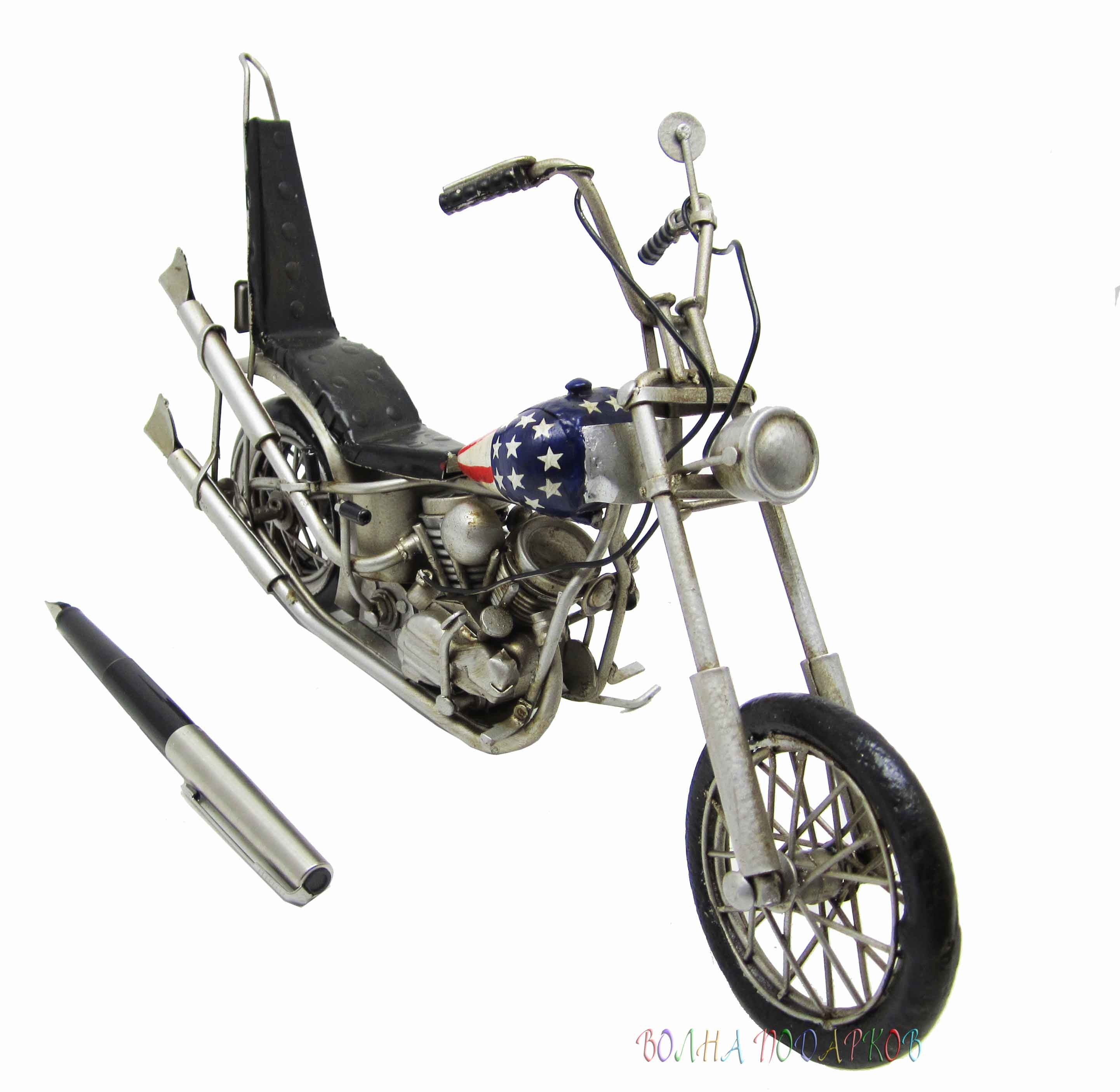 Модель мотоцикла легенды HARLEY-DAVIDSON, EASY RIDER 1940'S-1950'S