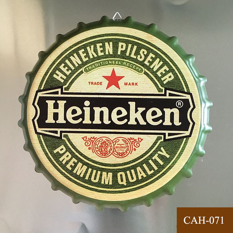 Декоративная пивная крышка Heineken