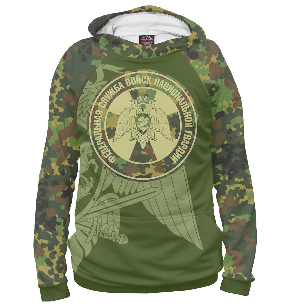 Женское худи Print Bar Росгвардия