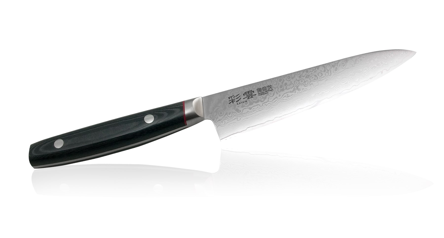 Нож Универсальный - Kanetsugu - Saiun Damascus 9001 12 см