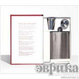 Книга-шкатулка "Устав ВЛКСМ с флягой"