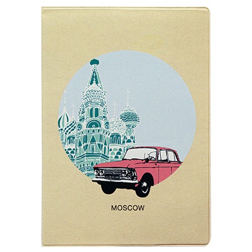 Обложка для паспорта Moscow