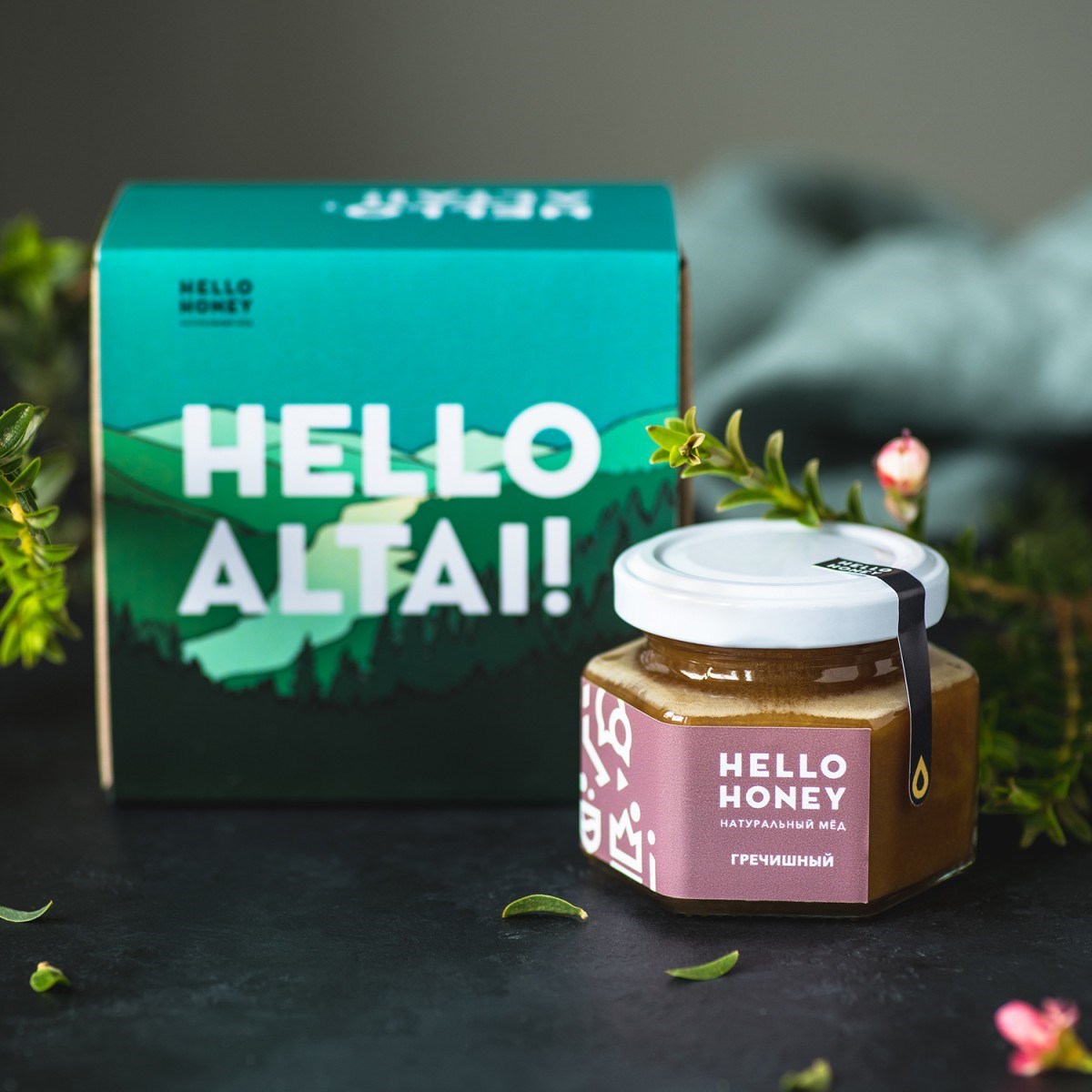Подарочный набор мёда Hello, Altai!