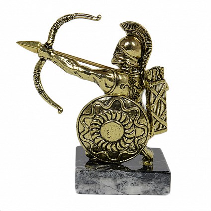 Бронзовая фигура Лучник