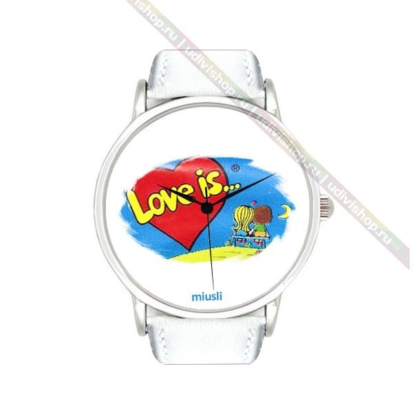 Наручные часы Miusli Love is, white