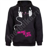 Толстовка с капюшоном FREEdom "Music is my Life"