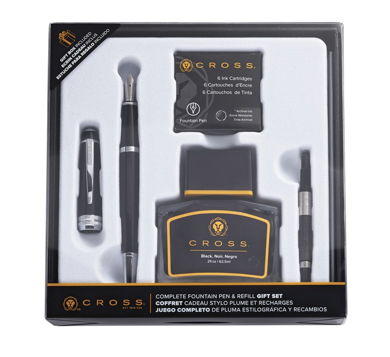 Перьевая ручка Cross Bailey Black Lacquer