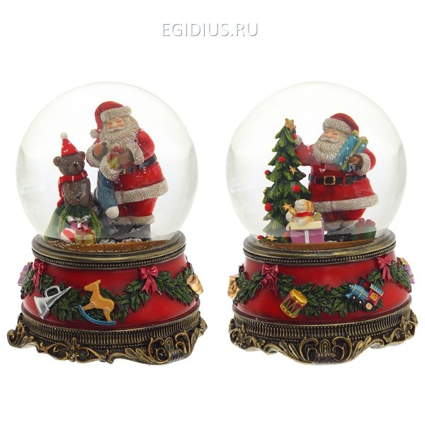 Декоративная фигкурка в стеклянном шаре