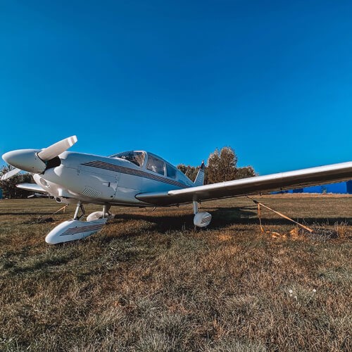 50 минут полета на Piper Cherokee