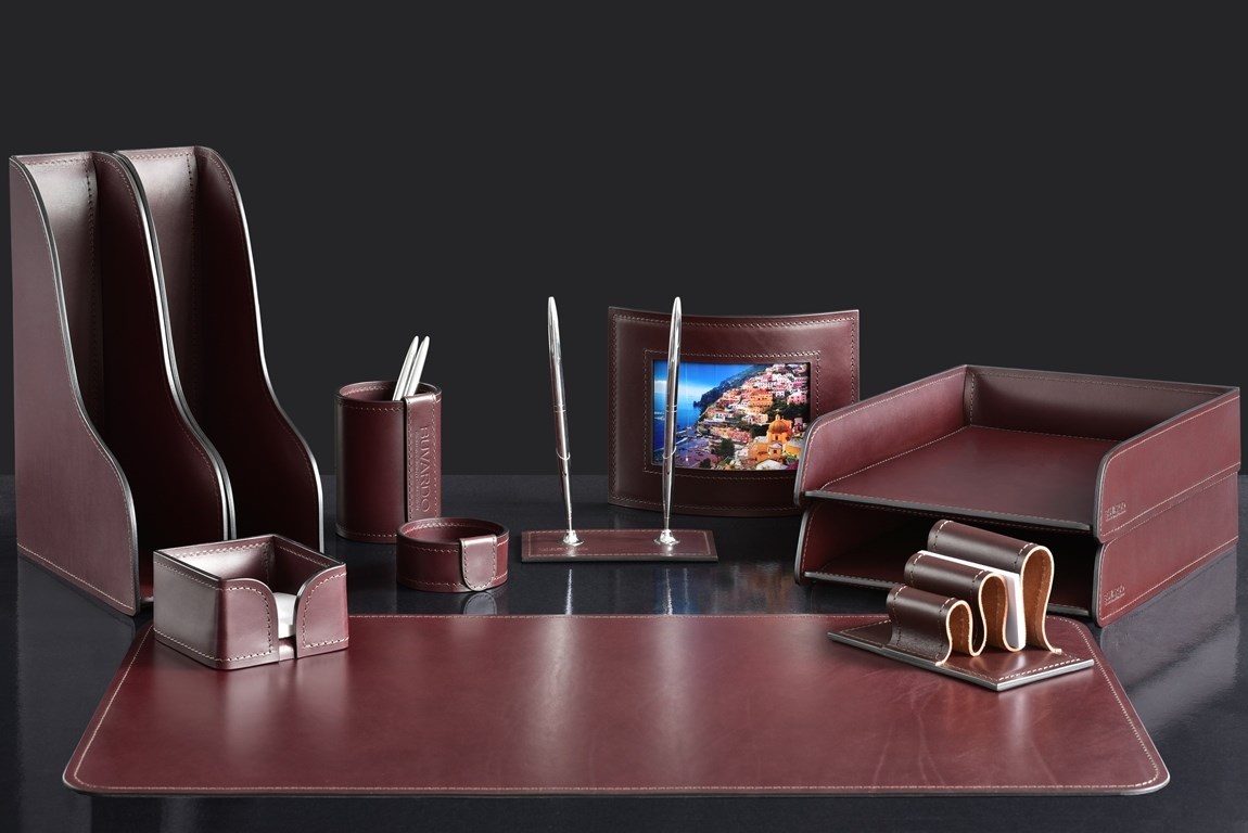 Органайзер LUX 11 предметов из кожи Full Grain Brown