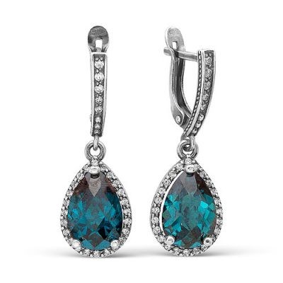 Серебряные серьги