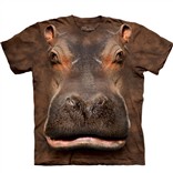 Футболка The Mountain 3D "Hippo Head"
