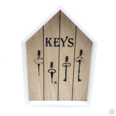 Деревянная ключница Keys