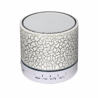 Bluetooth колонка с цветомузыкой (цвет: белый)