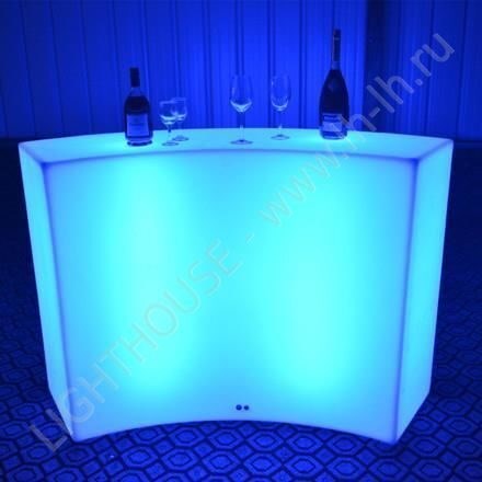 Светящаяся LED барная стойка Homps RGB Accum