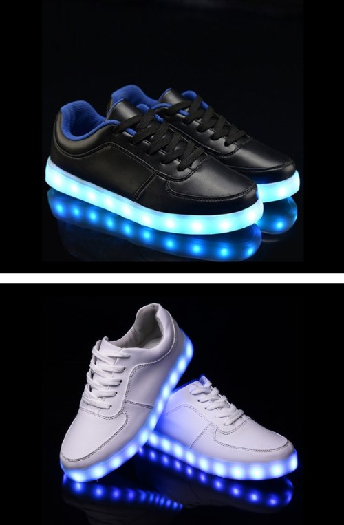 Светящиеся LED классические кроссовки