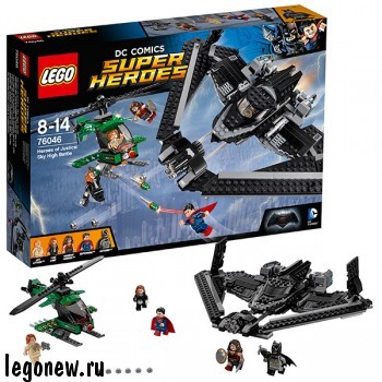 Конструктор Супер Герои. Поединок в небе Lego