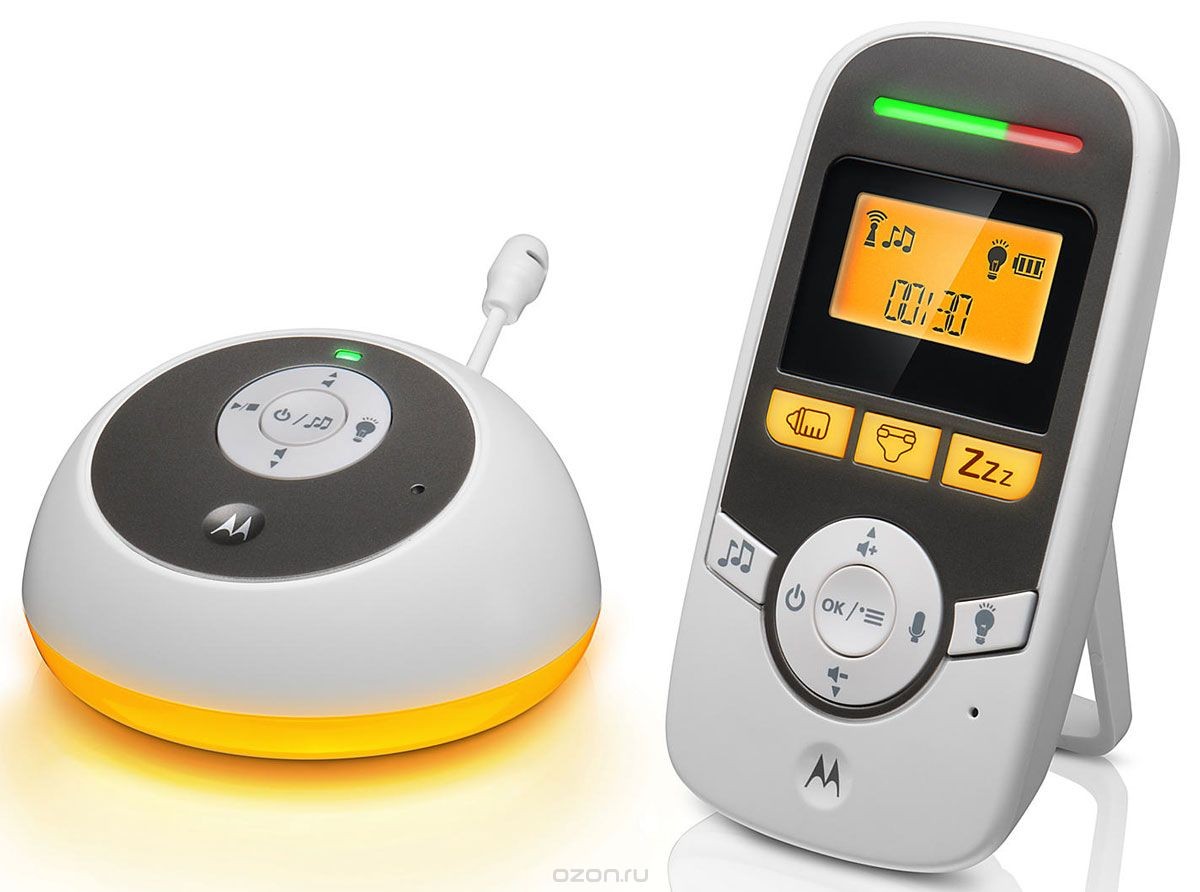 Радионяня Motorola МВР161 White Black