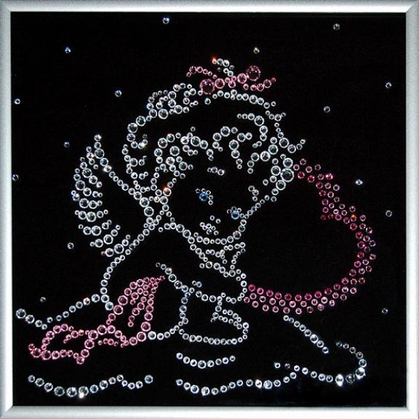 Картина Swarovski Ангелочек
