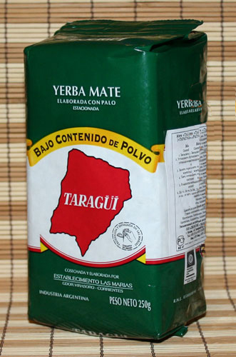 Мате Taragui bajo contenido de polvo