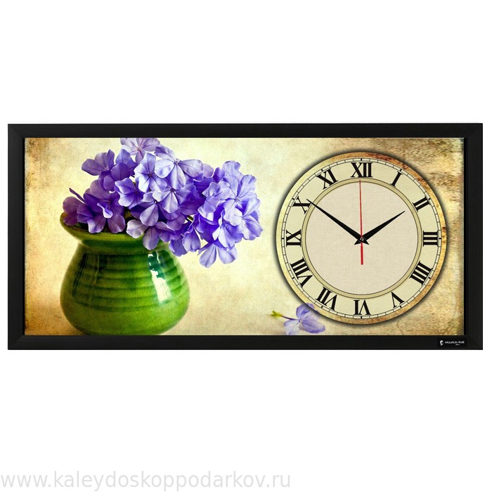 Настенные часы из песка Виола