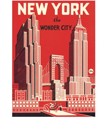 Постер New York Wonder City