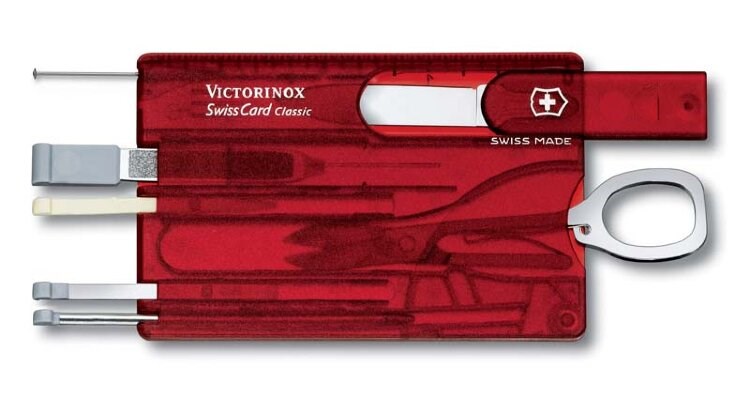 Швейцарская карточка VICTORINOX SwissCard Classic 0.7100.T