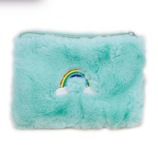 Кошелек Plush Rainbow, зеленый