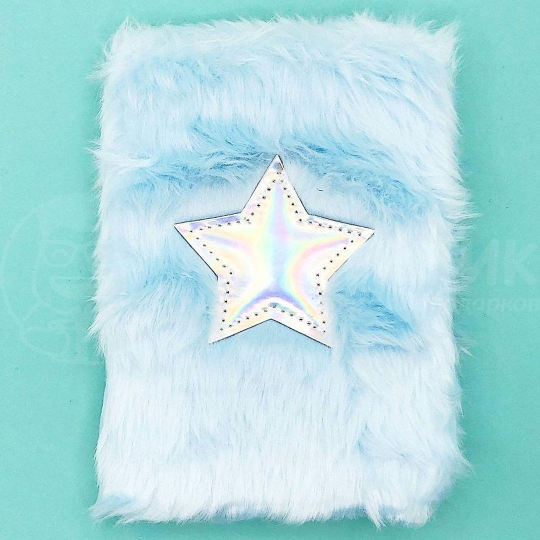 Плюшевый блокнот Blue Star