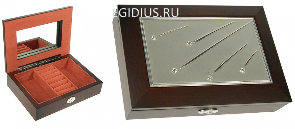 Шкатулка ювелирная Moretto 18*13*5 см