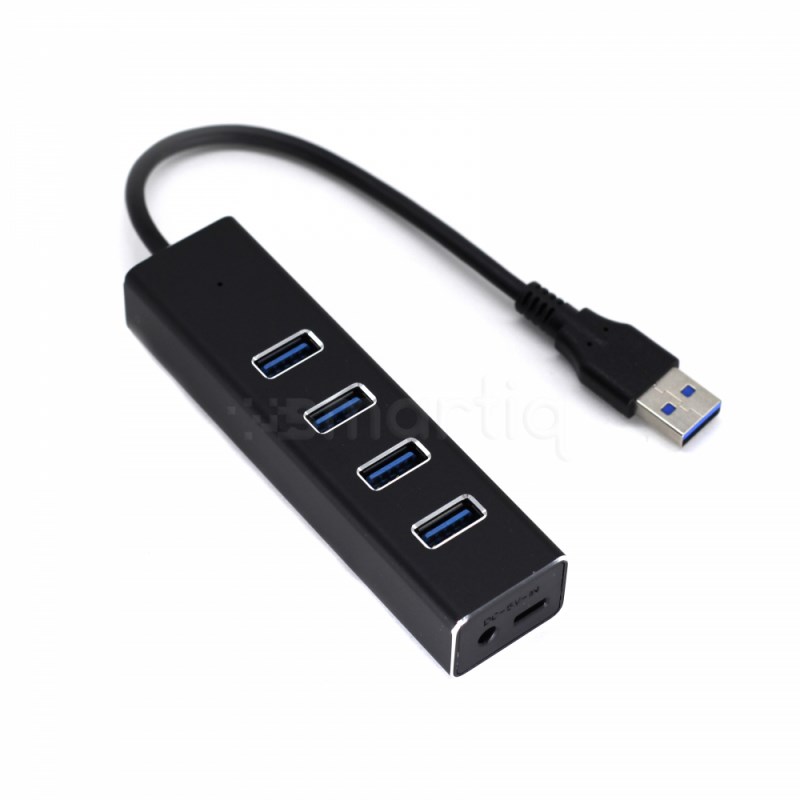 Хаб 4-Port Ultra-Thin Design USB 3.0 5Gbps