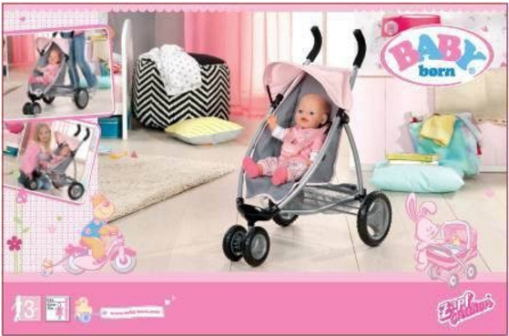 Baby born стильная коляска Baby born стильная коляска