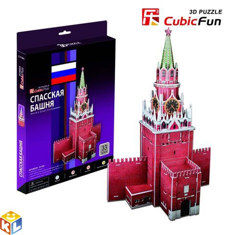 Пазл Cubic Fun Спасская башня