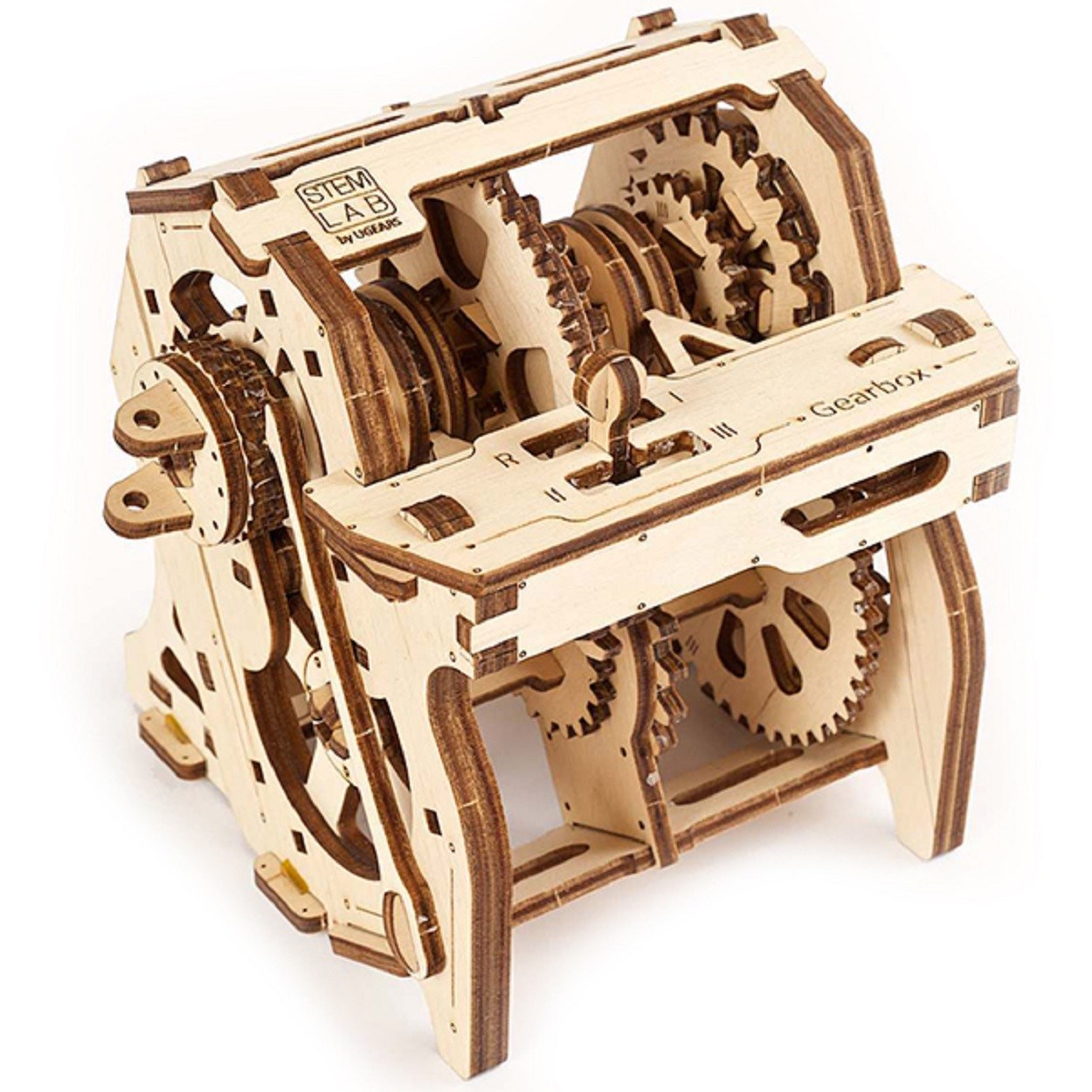 Сборная модель Ugears Коробка передач STEM (13*10*11 см)