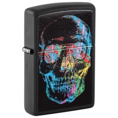 Зажигалка Zippo Colorful Skull 28042 с гравировкой
