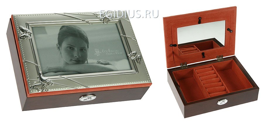 Ювелирная шкатулка-фоторамка Moretto 110-180