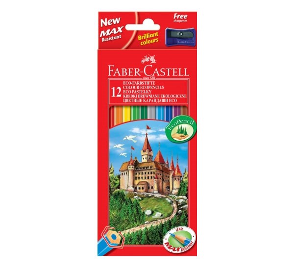 Набор карандашей цветных Faber-castell Eco Замок