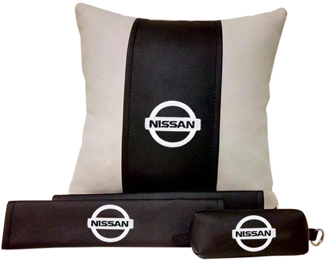 Набор из подушки и накладки на ремень и ключницы Nissan