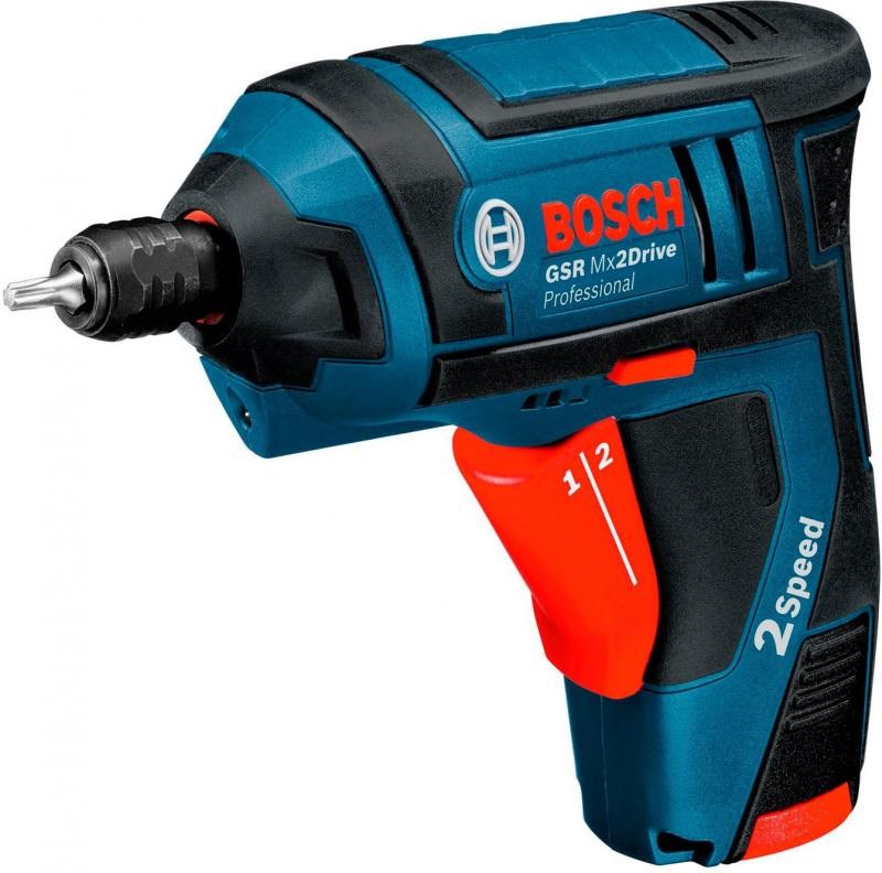 Аккумуляторная отвертка Bosch GSR Mx2Drive Professional
