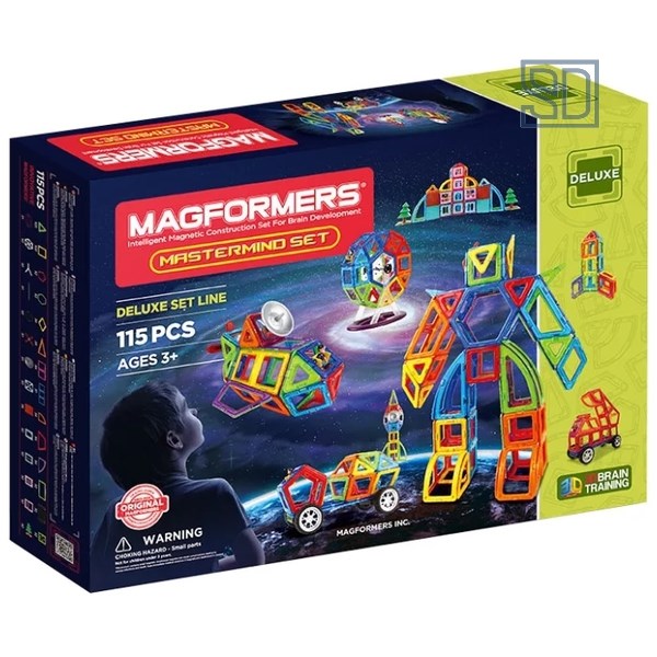 Магнитный конструктор Magformers Deluxe Вдохновитель