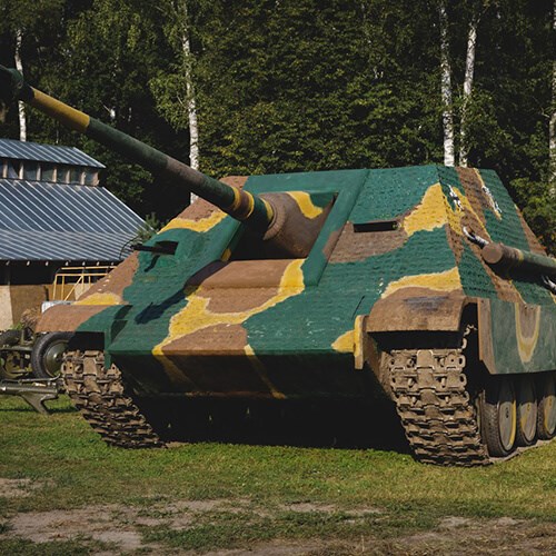 Катание на танке ПТ-САУ Jagdpanther с вождением для одного